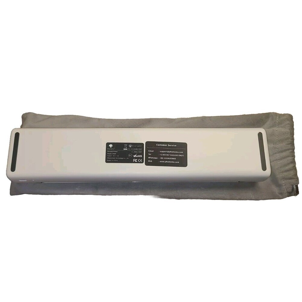 Thermal Printer A4, M08F Bluetooth Mobile Phone Travel With 3 Rolls Paper
